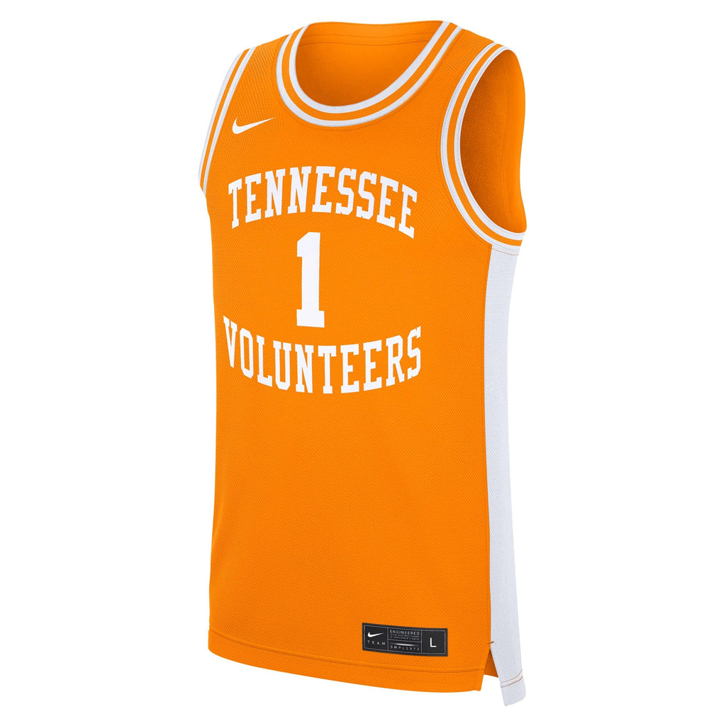 #1 Tennessee Orange Tennessee Volunteers Road Replica Jersey product image 3, provided for visual reference and product