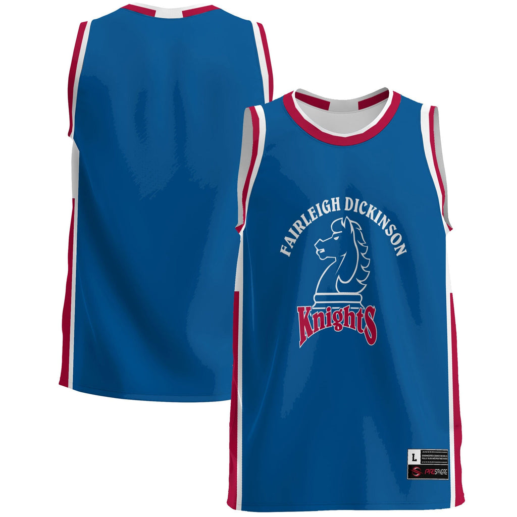 Fairleigh Dickinson Knights Lightweight Basketball Jersey - Blue product image 1, provided for visual reference and product