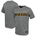 Gray Missouri Tigers Limited Baseball Jersey product image 1, provided for visual reference and product detail review