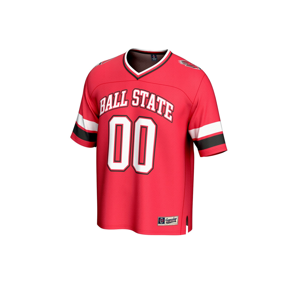 Ball State Cardinals NIL Pick-A-Player Football Fashion Jersey - Cardinal product image 3, provided for visual reference and
