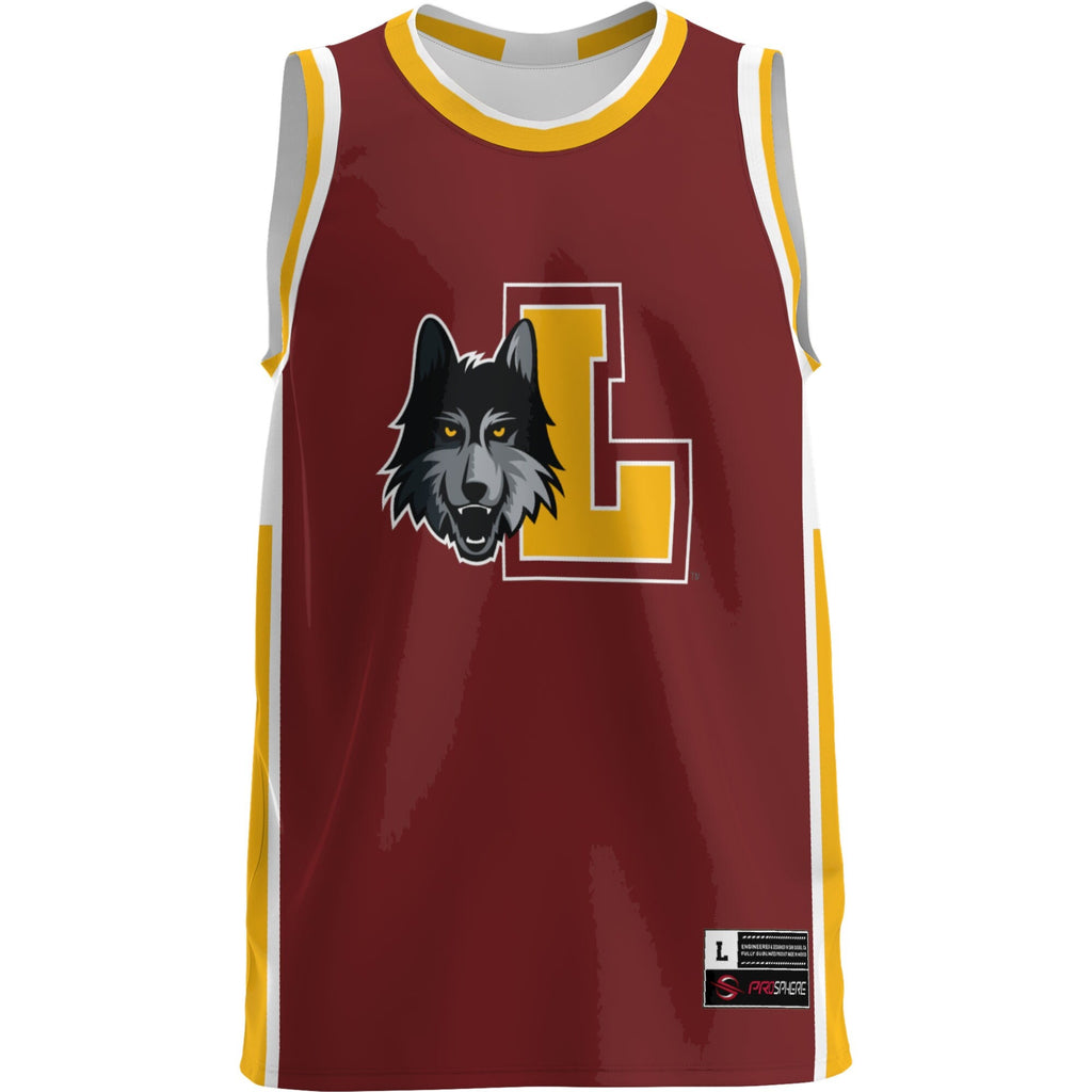Loyola Chicago Ramblers Lightweight Basketball Jersey - Maroon product image 3, provided for visual reference and product