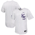 White Kansas State Wildcats Limited Baseball Jersey product image 1, provided for visual reference and product detail review