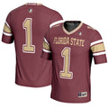 #1 Florida State Seminoles Endzone Football Jersey - Garnet product image 1, provided for visual reference and product