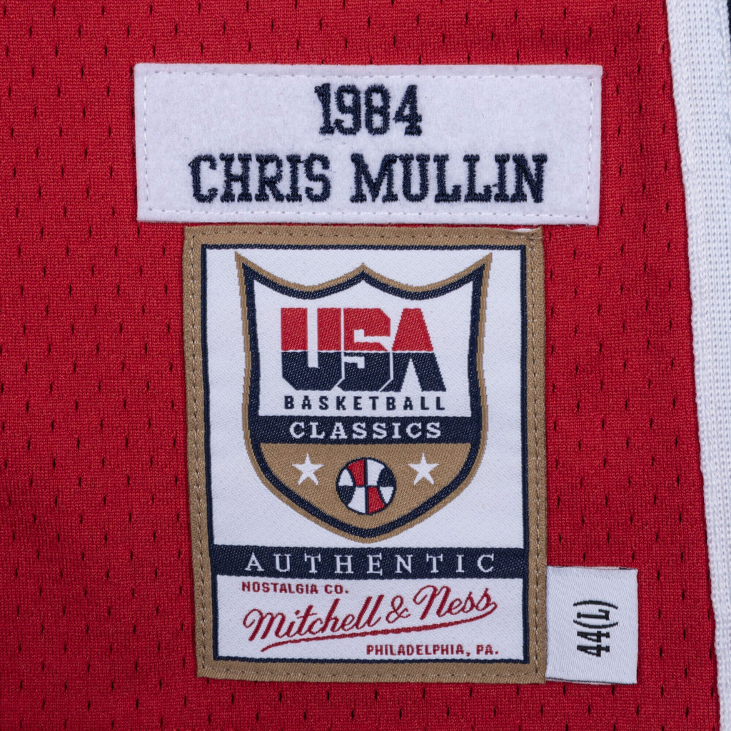 USA Basketball Authentic Jersey Chris Mullin 1984 product image 4, provided for visual reference and product detail review