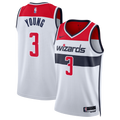 Washington Wizards Association Edition Swingman Jersey - White - Trae Young product image 1, provided for visual reference