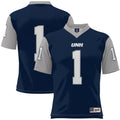 #1 New Hampshire Wildcats Football Jersey - Navy product image 1, provided for visual reference and product detail review