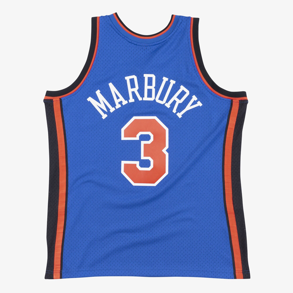 New York Knicks Stephon Marbury 2006 Swingman Authentic Jersey - Royal Blue product image 4, provided for visual reference