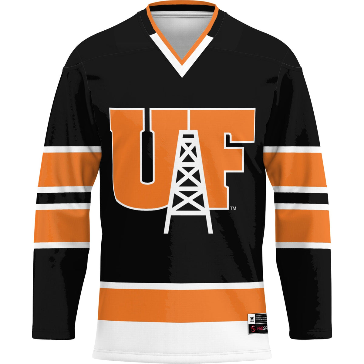 Findlay Oilers Hockey Jersey - Black product image 3, provided for visual reference and product detail review