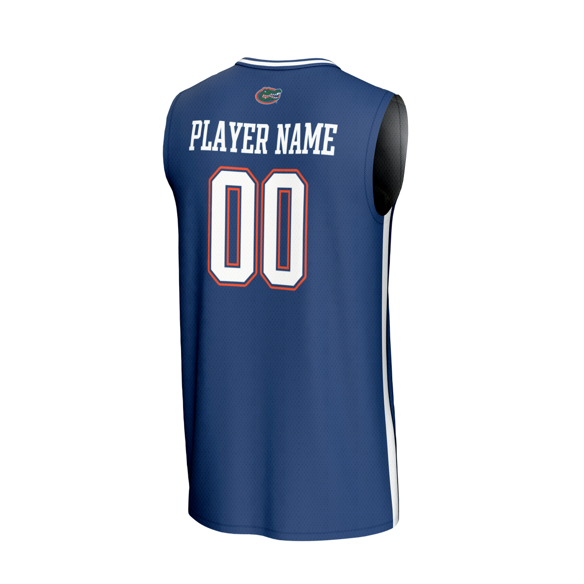 Florida Gators NIL Pick-A-Player Lightweight Basketball Fashion Jersey - Royal product image 4, provided for visual