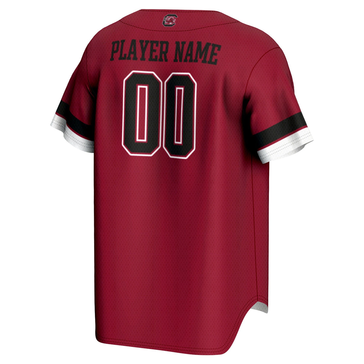 South Carolina Gamecocks NIL Pick-A-Player Lightweight Baseball Jersey - Garnet product image 4, provided for visual