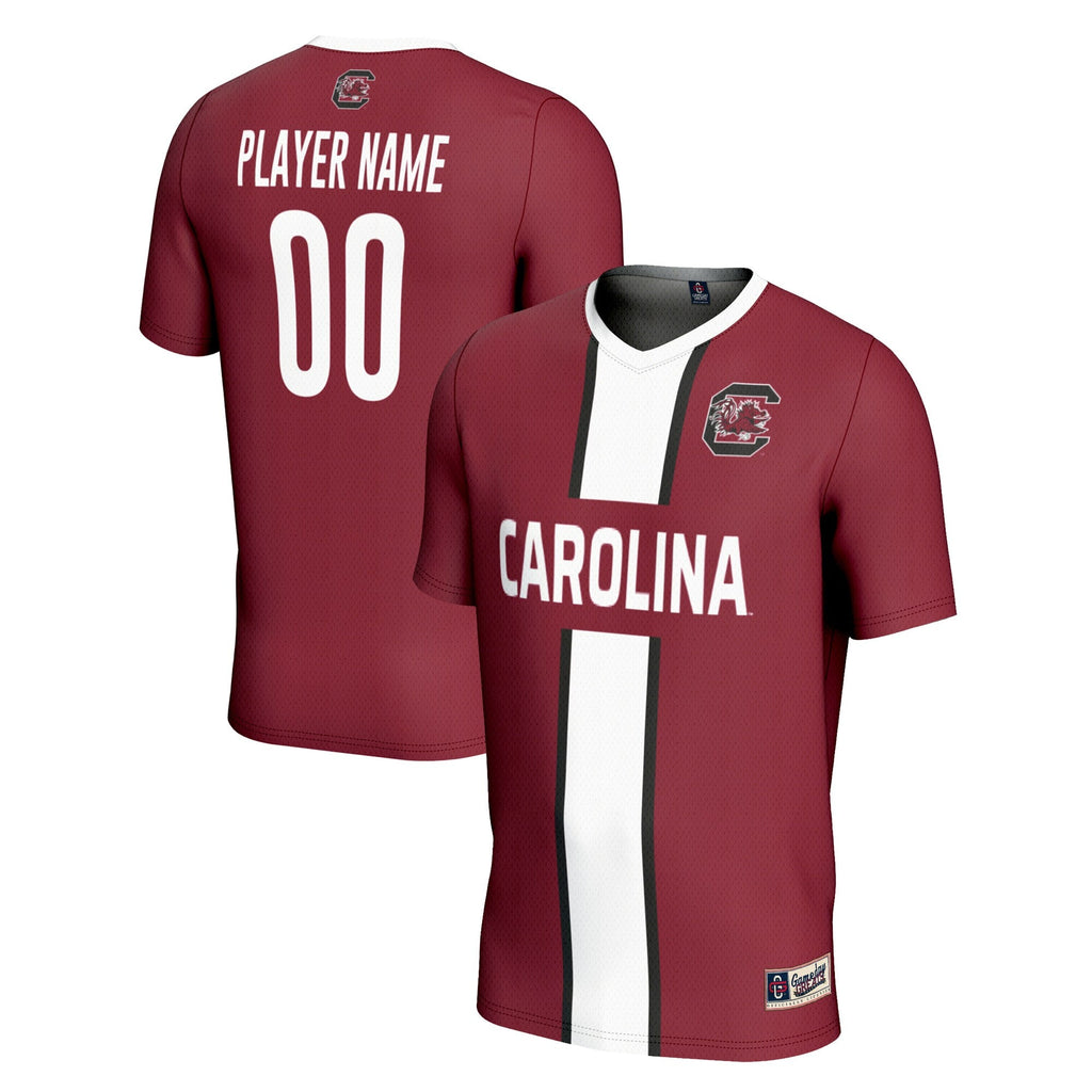 South Carolina Gamecocks Pick-A-Player NIL Lightweight Soccer Jersey - Garnet product image 2, provided for visual reference