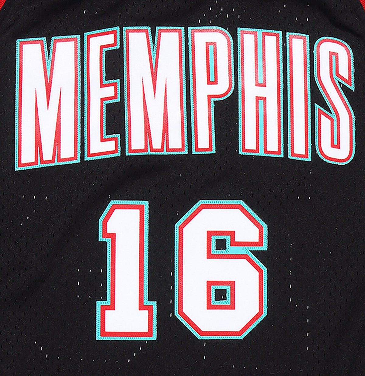 Memphis Grizzlies Pau Gasol Hardwood Classics Road Swingman Jersey product image 5, provided for visual reference and