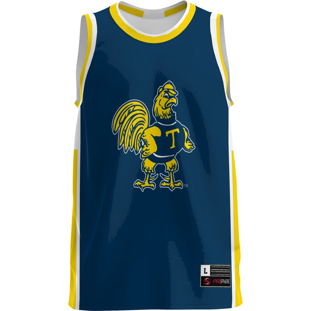Trinity Bantams Lightweight Basketball Jersey - Blue product image 3, provided for visual reference and product detail review