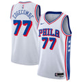 Philadelphia 76ers Association Edition Swingman Jersey - White - VJ Edgecombe product image 1, provided for visual reference