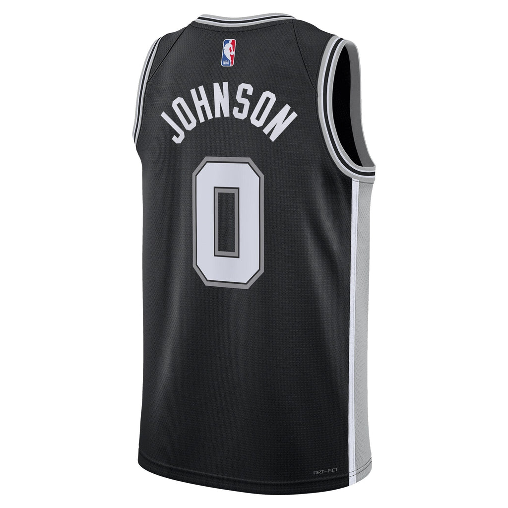 San Antonio Spurs Icon Jersey - Keldon Johnson product image 4, provided for visual reference and product detail review