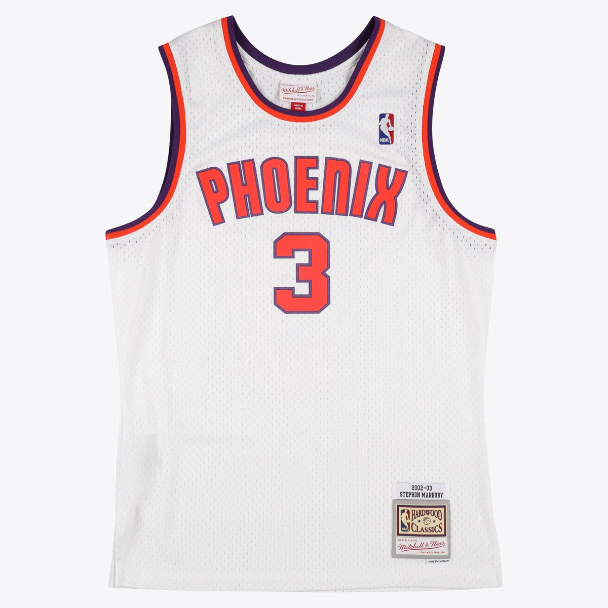 Phoenix Suns NBA Swingman Jersey - Stephon Marbury product image 1, provided for visual reference and product detail review