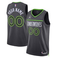 Minnesota Timberwolves Statement Swingman Jersey - Custom product image 1, provided for visual reference and product detail