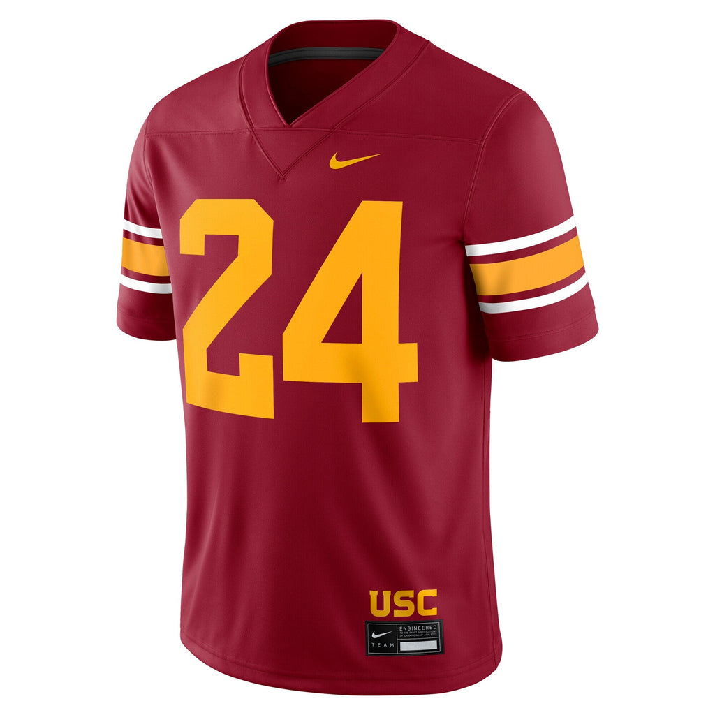 #24 Cardinal USC Trojans Alternate Game Jersey product image 3, provided for visual reference and product detail review