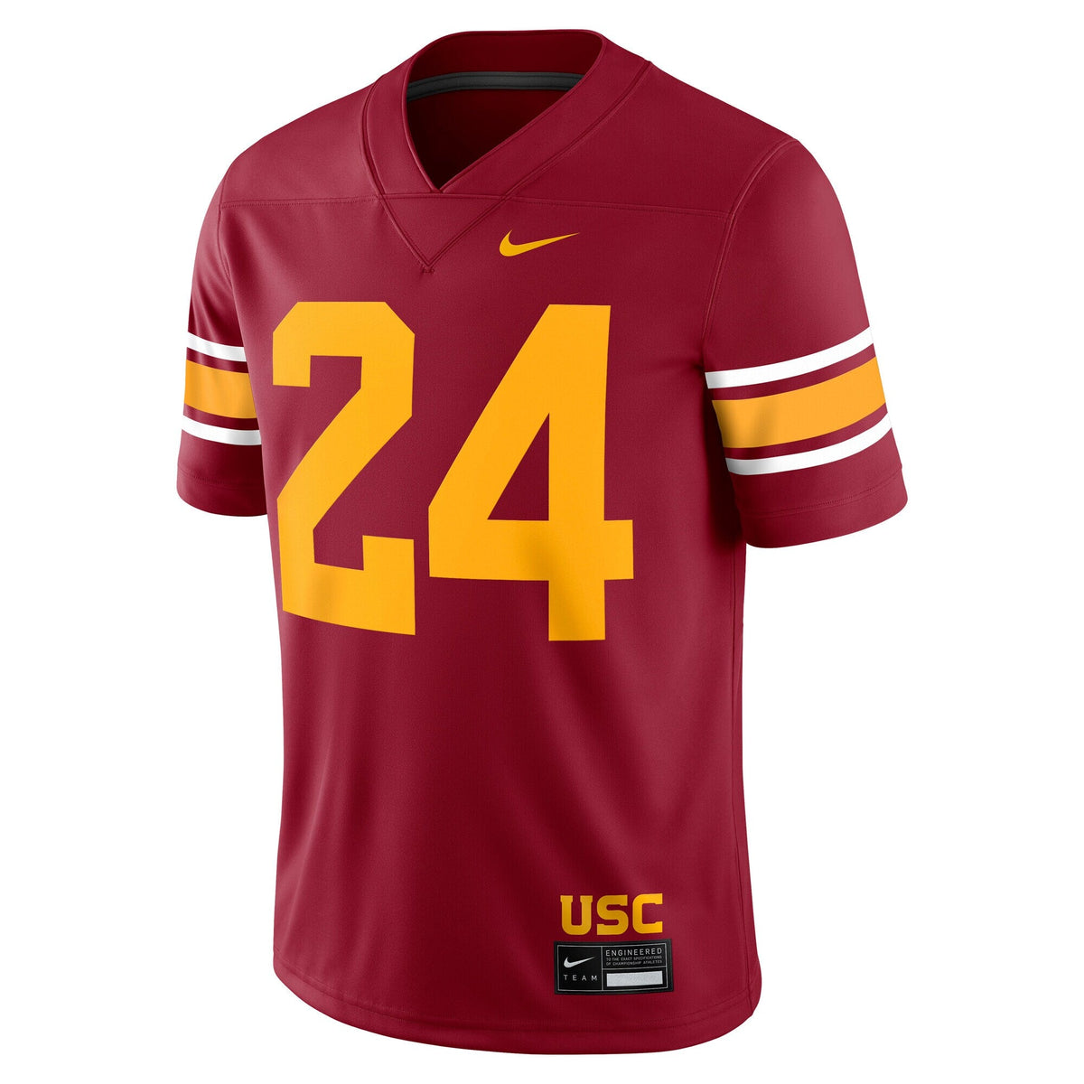 #24 Cardinal USC Trojans Alternate Game Jersey product image 3, provided for visual reference and product detail review