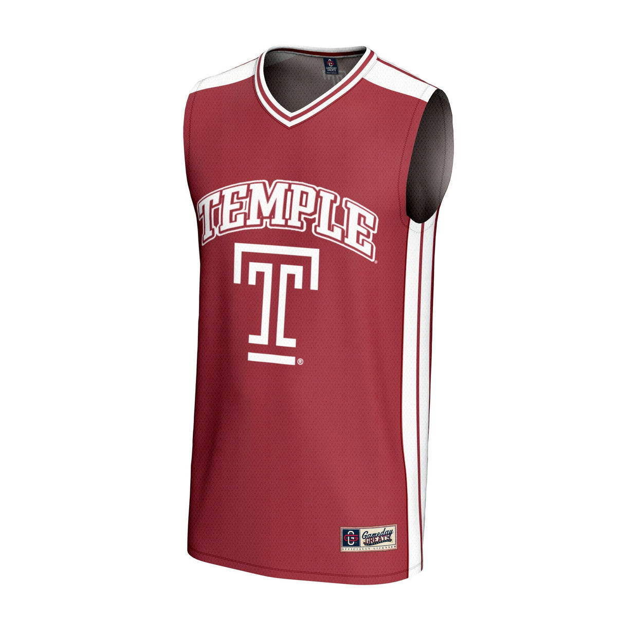Temple Owls Basketball Jersey - Red product image 3, provided for visual reference and product detail review