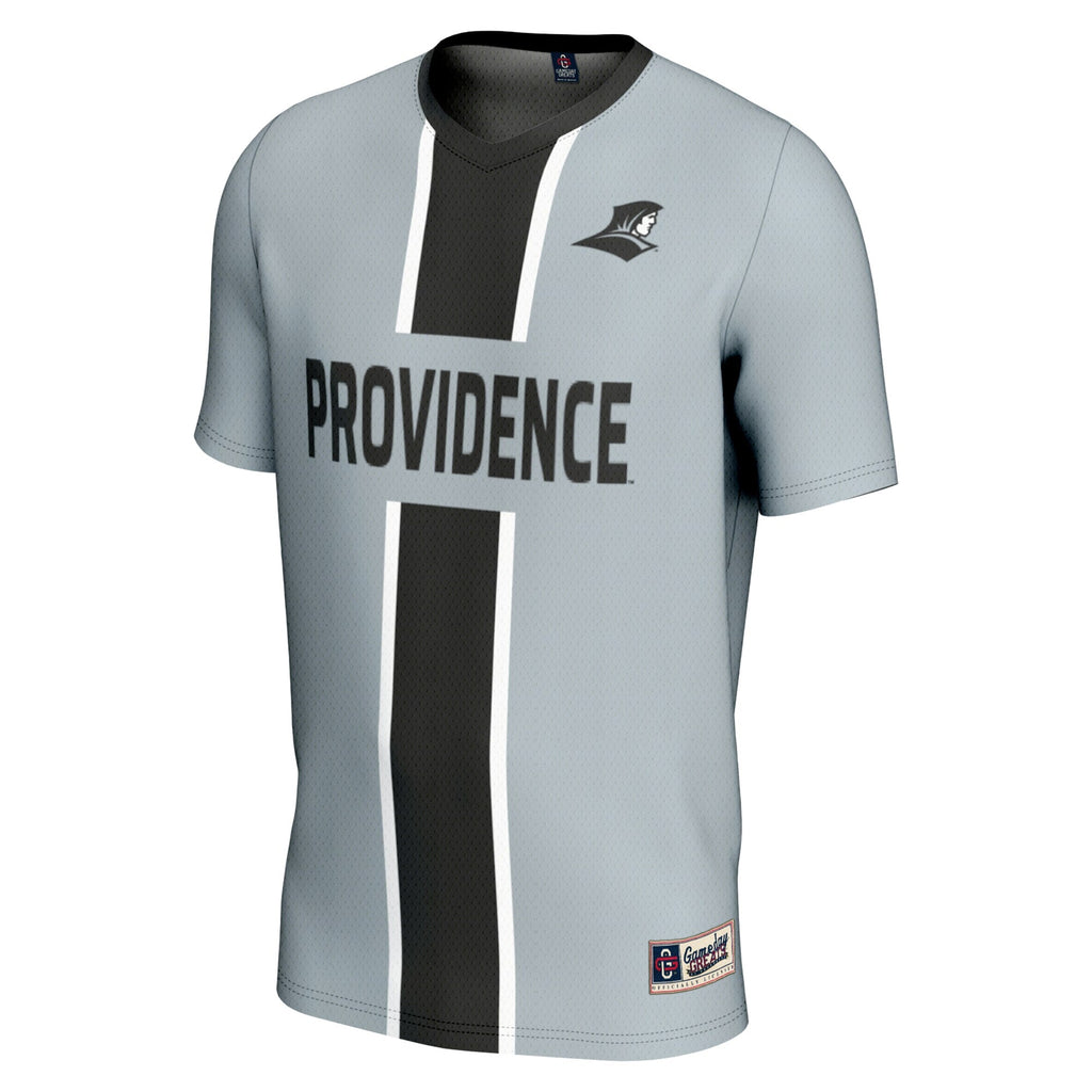 Providence Friars Pick-A-Player NIL Lightweight Soccer Jersey - Gray product image 3, provided for visual reference and