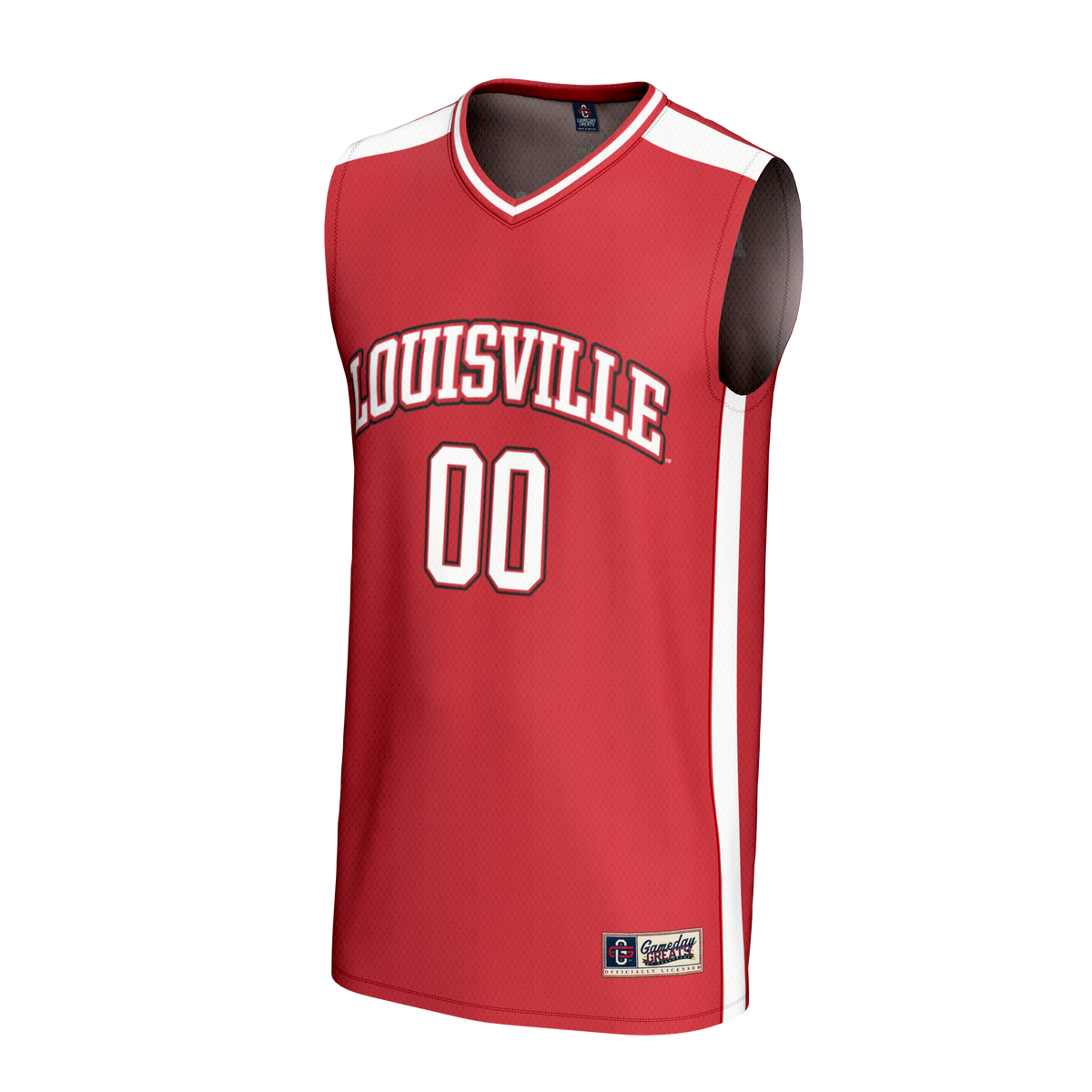 Louisville Cardinals NIL Lightweight Basketball Fashion Jersey - Red product image 3, provided for visual reference and