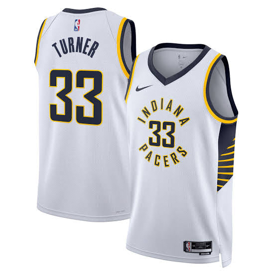 Myles Turner Indiana Pacers Official NBA Nike Jersey White product image 1
