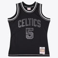 Boston Celtics Kevin Garnett 2007 Contrast 2K Swingman Jersey - Black product image 1, provided for visual reference and