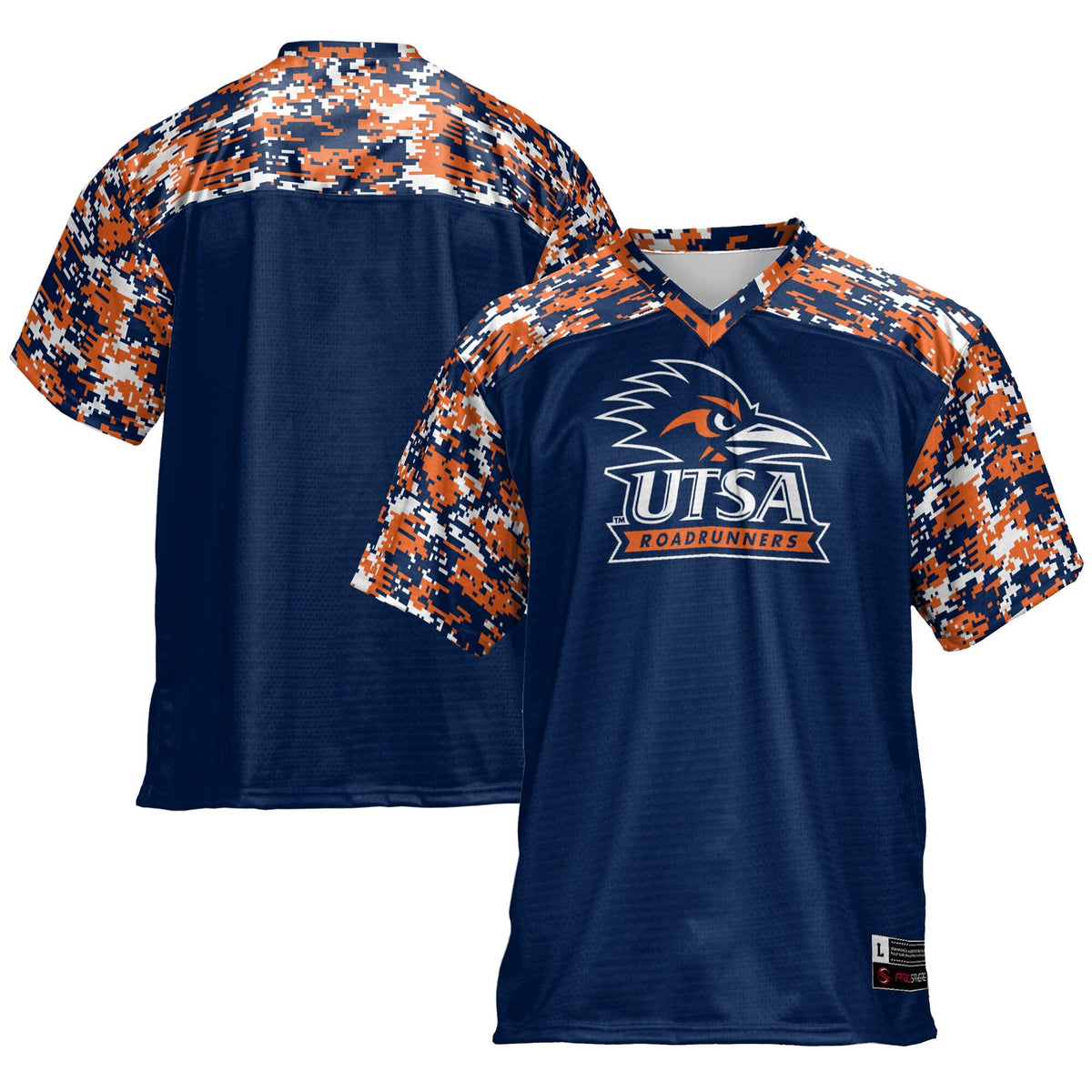 UTSA Roadrunners Football Jersey - Navy product image 2, provided for visual reference and product detail review