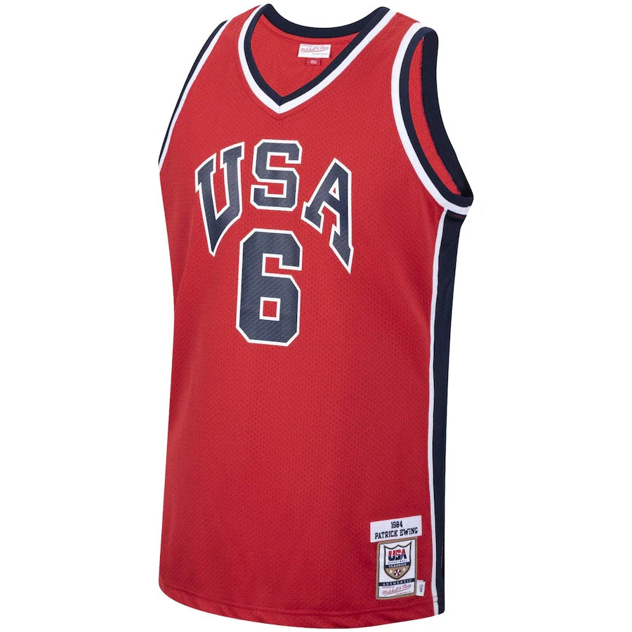 Patrick Ewing YOUTH KIDS USA Basketball Olympic Mitchell & product image 2