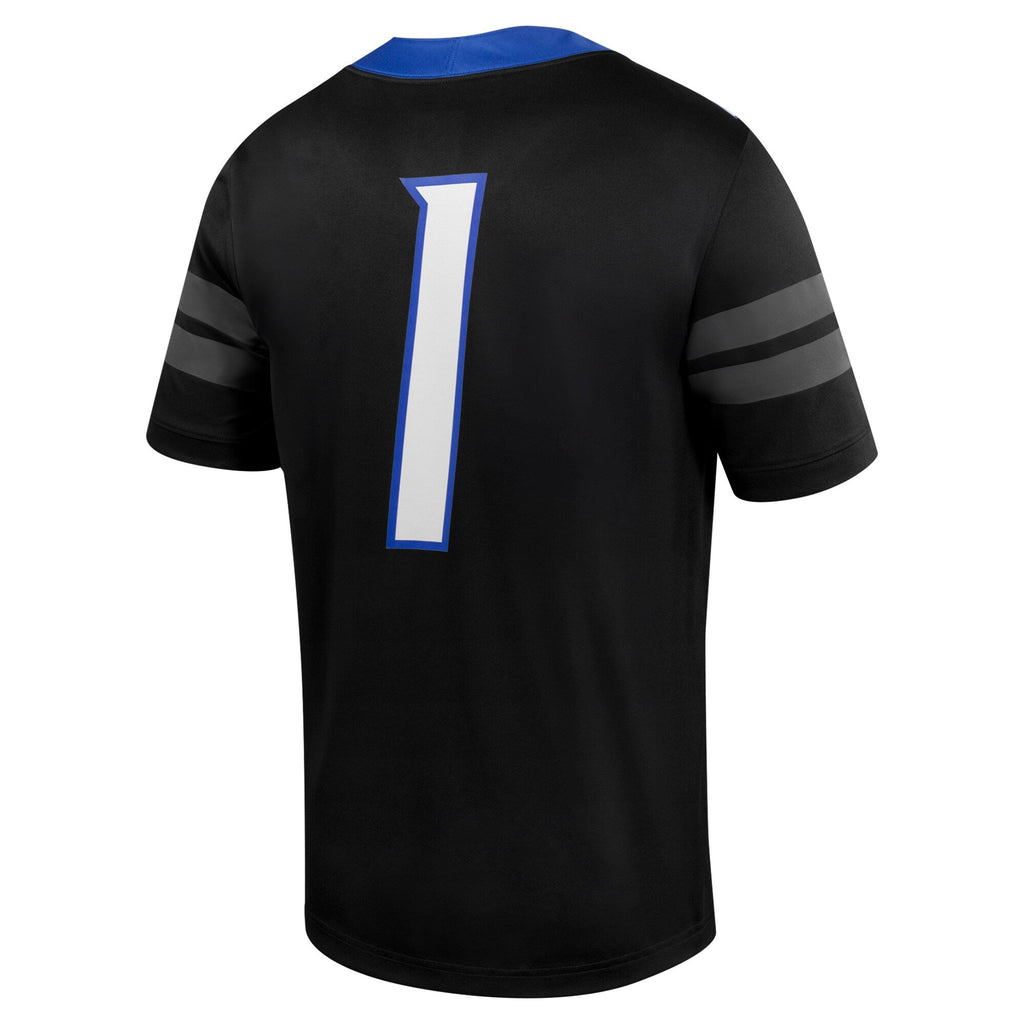 #1 Boise State Broncos Untouchable Football Jersey - Black product image 4, provided for visual reference and product detail