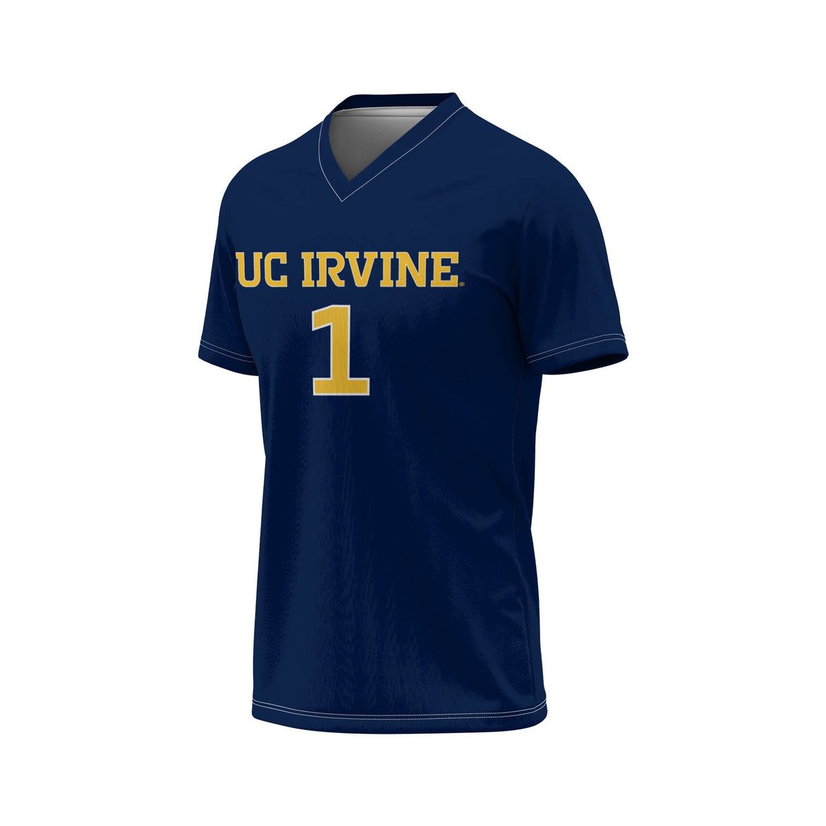 UC Irvine Anteaters Lightweight Soccer Fashion Jersey - Navy product image 3, provided for visual reference and product