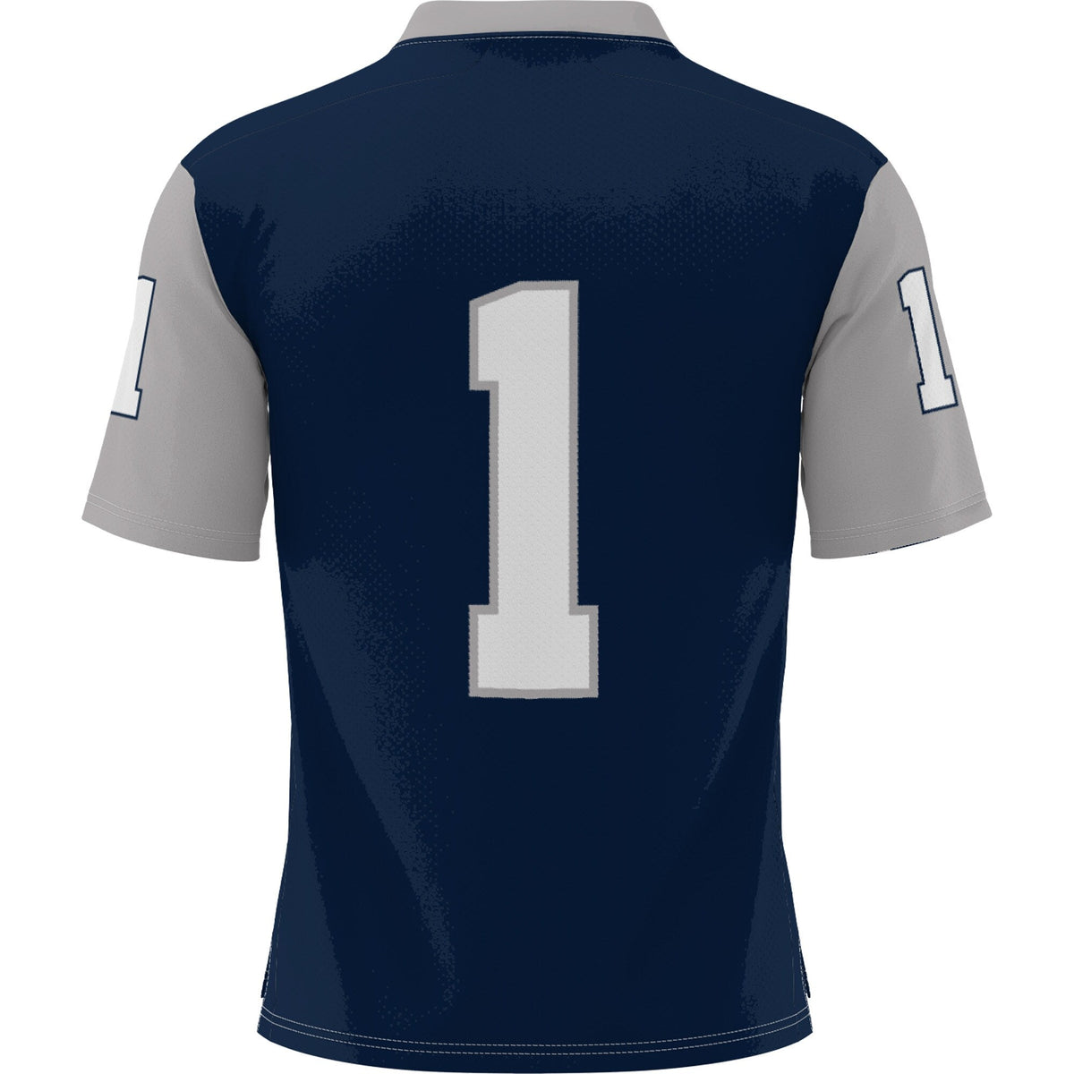 #1 New Hampshire Wildcats Football Jersey - Navy product image 4, provided for visual reference and product detail review