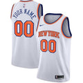 Your NAME any New York Knicks Official NBA NIKE Jersey white product image 1