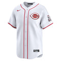 Cincinnati Reds White Home Limited Jersey product image 1, provided for visual reference and product detail review