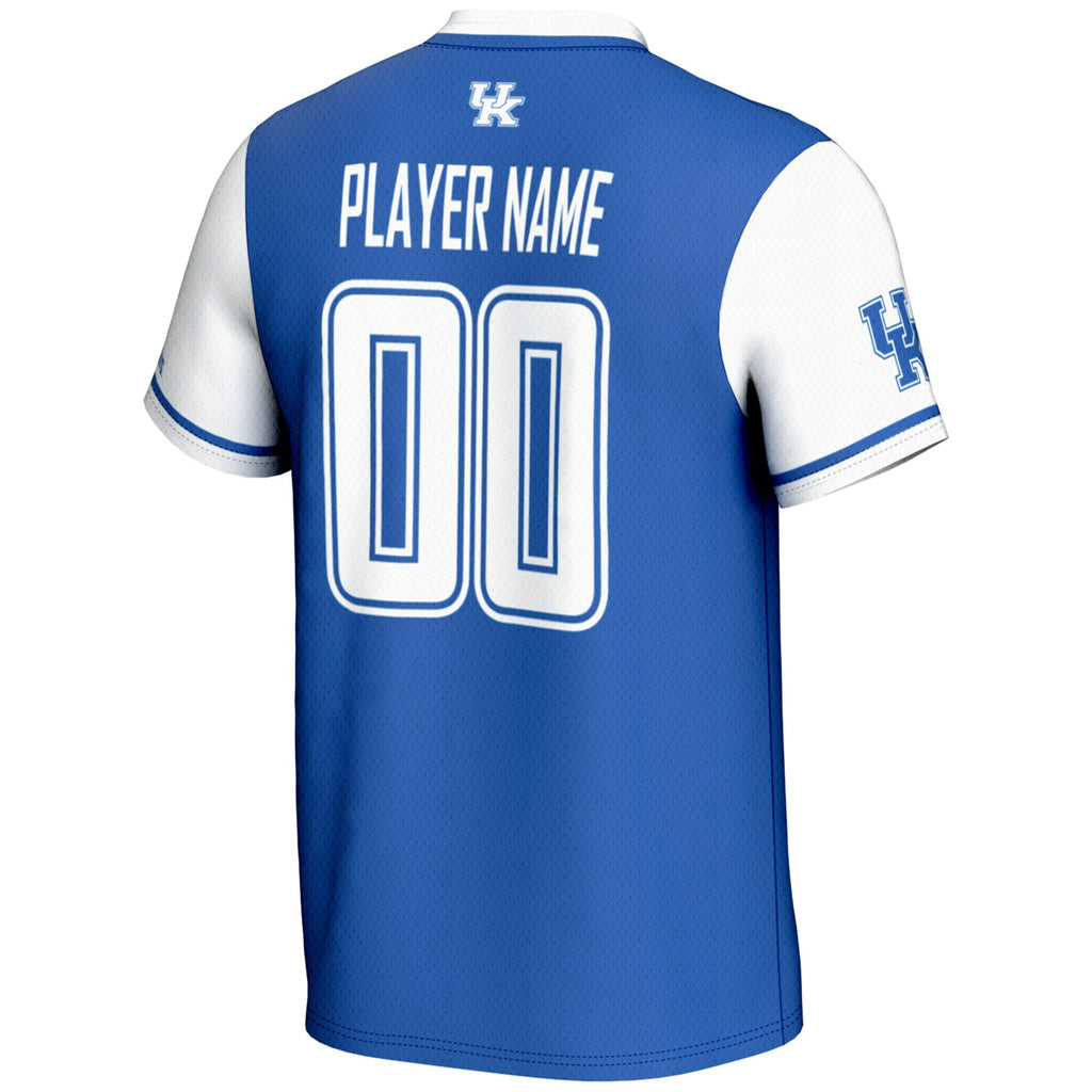 Kentucky Wildcats NIL Pick-A-Player Lightweight Softball Jersey - Royal product image 4, provided for visual reference and