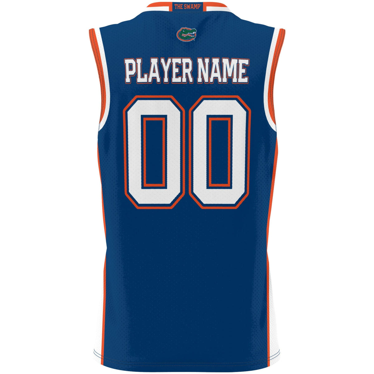 Florida Gators NIL Pick-A-Player Lightweight Basketball Jersey - Royal product image 4, provided for visual reference and