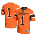 #1 Oklahoma State Cowboys Football Jersey - Orange product image 1, provided for visual reference and product detail review