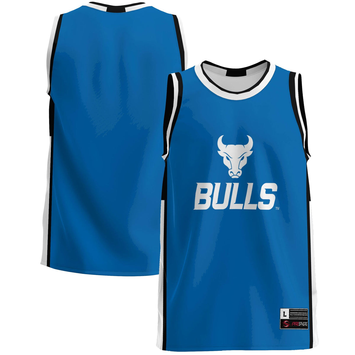 Buffalo Bulls Lightweight Basketball Jersey - Blue product image 1, provided for visual reference and product detail review