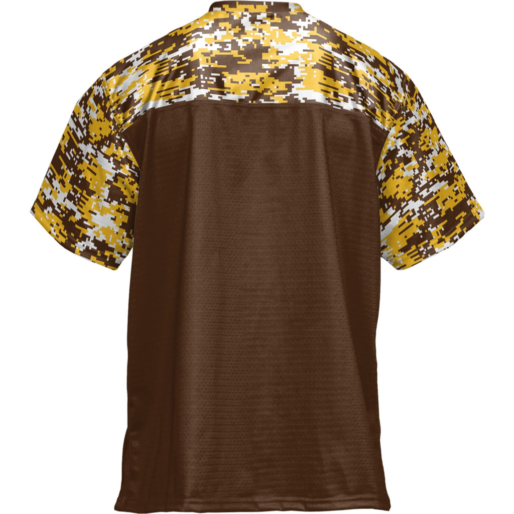 Wyoming Cowboys Football Jersey - Brown product image 4, provided for visual reference and product detail review