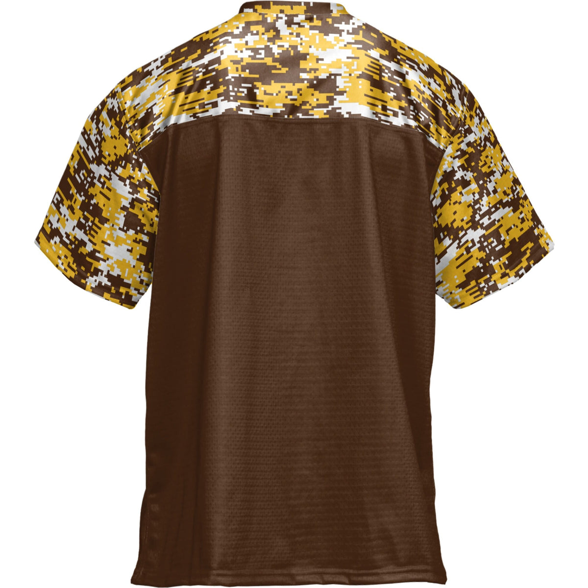 Wyoming Cowboys Football Jersey - Brown product image 4, provided for visual reference and product detail review