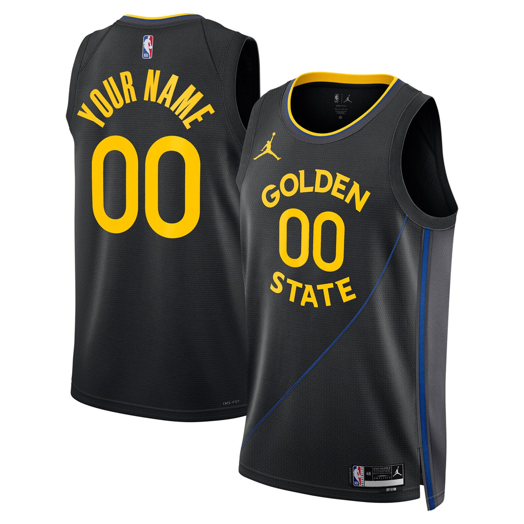Golden State Warriors NBA Statement Edition Swingman Jersey - Custom product image 2, provided for visual reference and