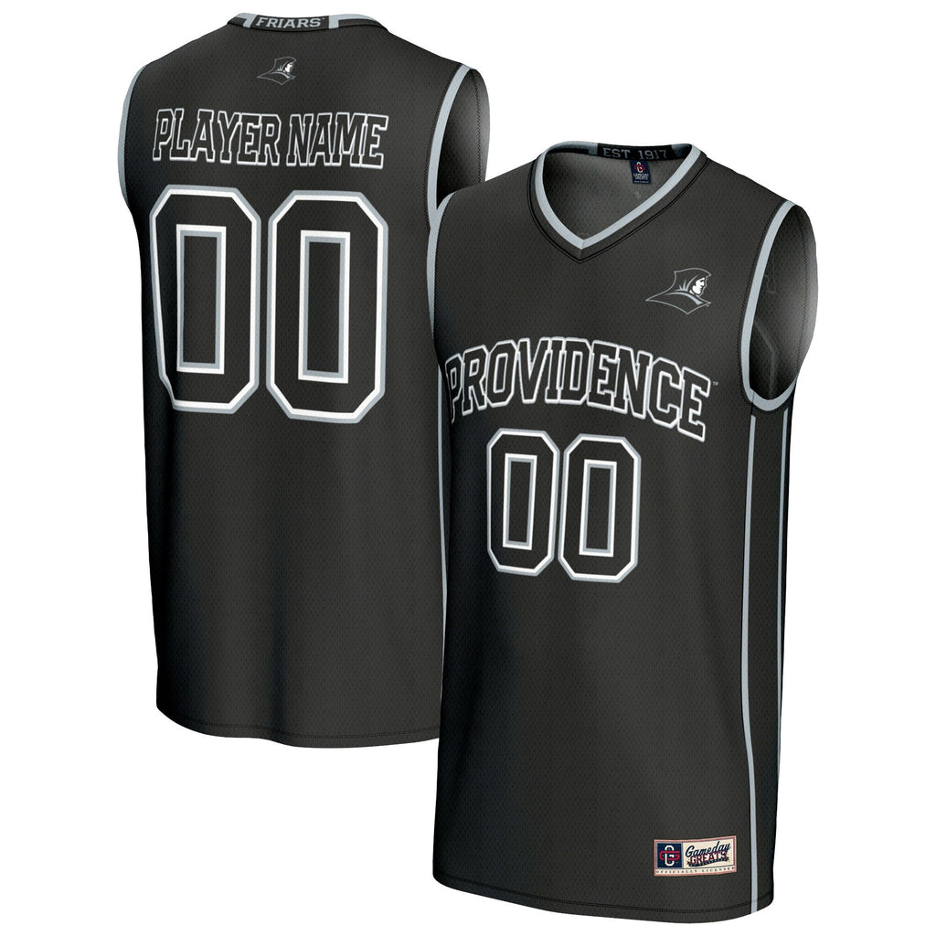 Providence Friars NIL Pick-A-Player Lightweight Collegiate Basketball Fashion Jersey - Black product image 2, provided for