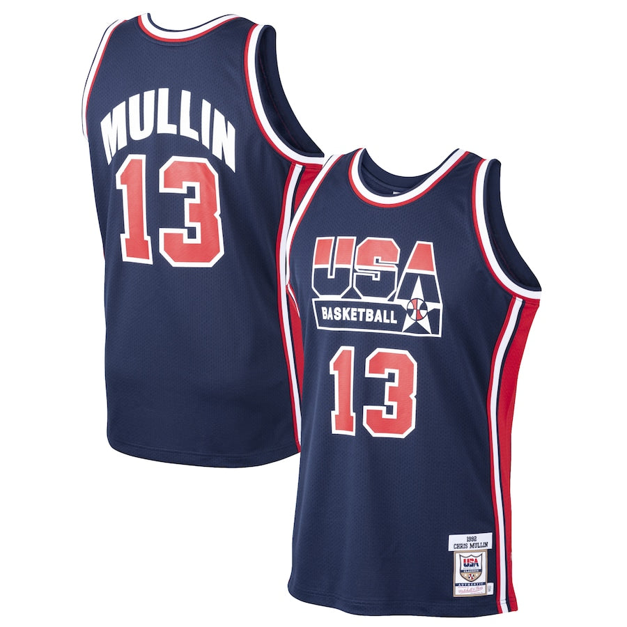 Chris Mullin YOUTH KIDS USA Basketball Olympic Mitchell & product image 1