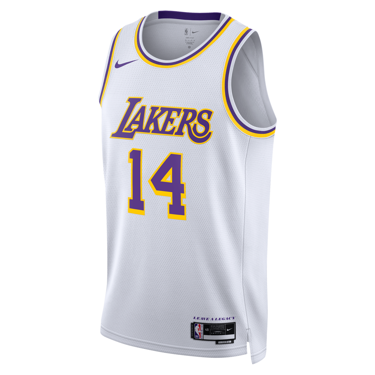 Los Angeles Lakers Association Edition Edition Swingman Jersey - White - Walker Kessler product image 3, provided for visual
