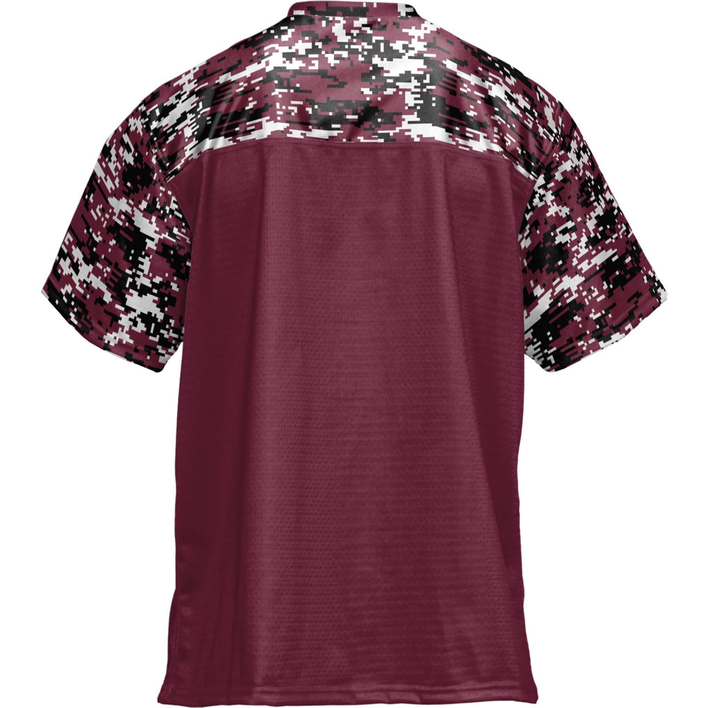 Southern Illinois Salukis Football Jersey - Maroon product image 4, provided for visual reference and product detail review