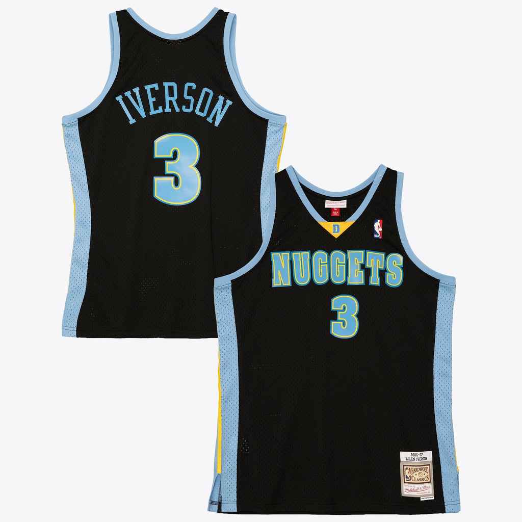 Denver Nuggets Allen Iverson 2006 Reload Swingman Authentic Jersey - Black product image 2, provided for visual reference
