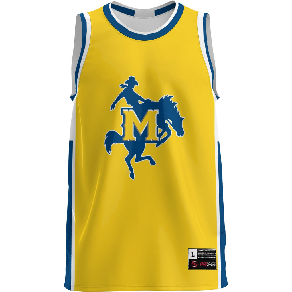 McNeese State Cowboys Lightweight Basketball Jersey - Blue product image 3, provided for visual reference and product detail