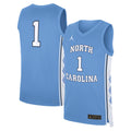 North Carolina Tar Heels Road Replica Basketball Jersey - Carolina Blue product image 1, provided for visual reference and