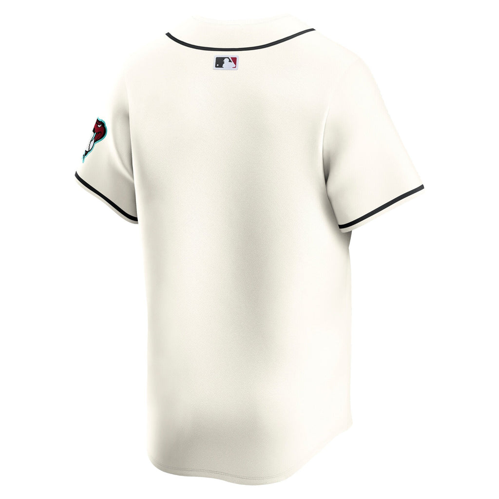 Arizona Diamondbacks Cream Home Limited Jersey product image 4, provided for visual reference and product detail review